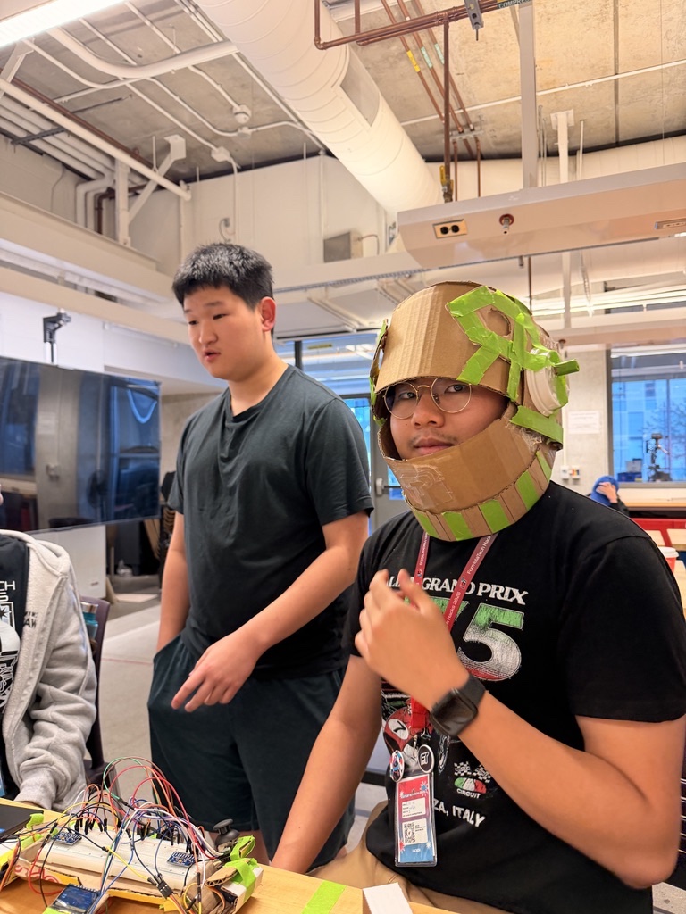 Cardboard helmet, for safety