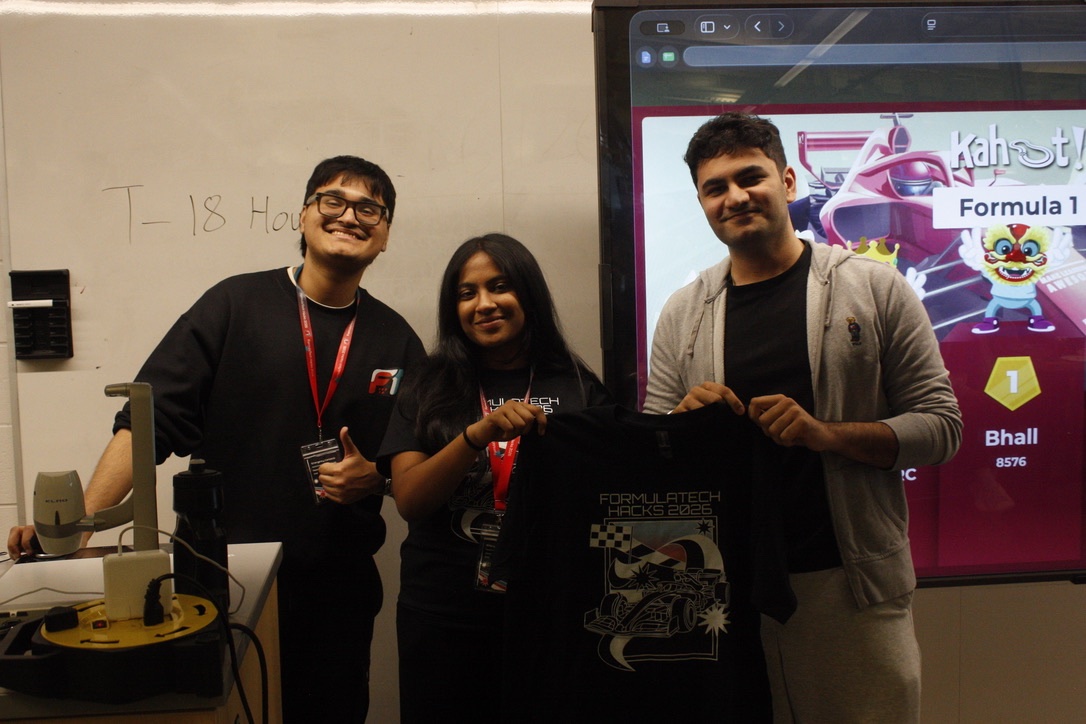 First place in the F1 trivia, 8576 points